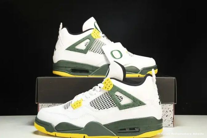 Official Maikesneakers Retro Jordan Ducks 4 257-255275 Oregon Duckman 0406